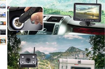 RV Backup Camera Project -AMTIFO A7 HD 1080P Digital Wireless Backup Camera with 7 Inch DVR Monitor