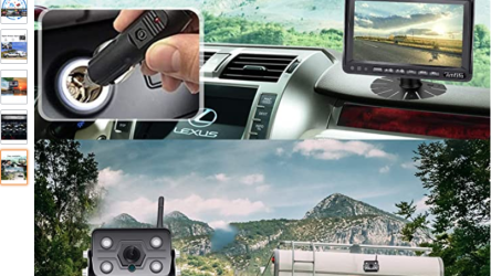 RV Backup Camera Project -AMTIFO A7 HD 1080P Digital Wireless Backup Camera with 7 Inch DVR Monitor